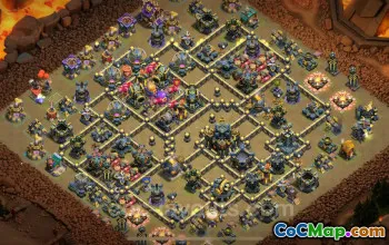 Best War Base TH17 with Link #55349