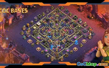 Best War Base TH18 with Anti Everything Layout #55478