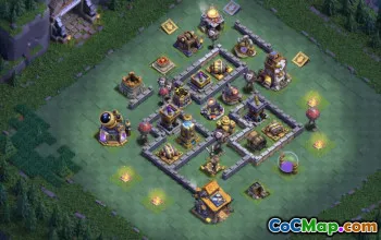 builder hall 10, builder/trophy/farming base layout #39415