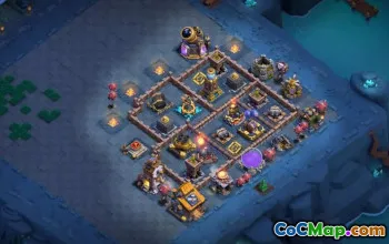 builder hall 10, builder/trophy/farming base layout #39577