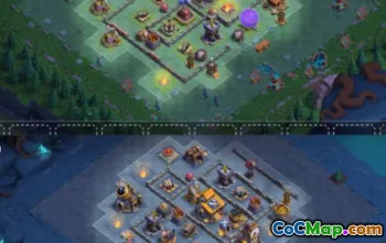builder hall 10, builder/trophy/farming base layout #39581