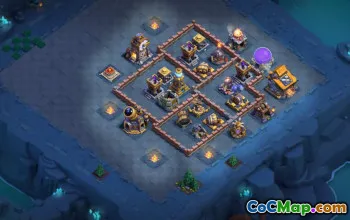 builder hall 10, builder/trophy/farming base layout #39588