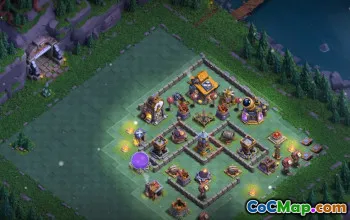 builder hall 10, builder/trophy/farming base layout #40320