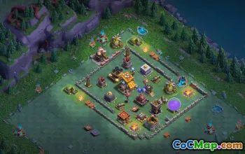builder hall 10, builder/trophy/farming base layout #41410