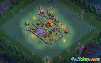builder hall 10, builder/trophy/farming base layout #41431