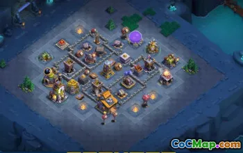 builder hall 10, builder/trophy/farming base layout #41432