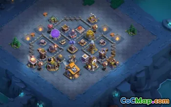 builder hall 10, builder/trophy/farming base layout #41433