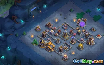 builder hall 10, builder/trophy/farming base layout #41438