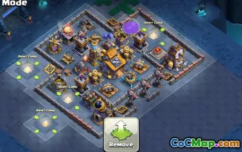 builder hall 10, builder/trophy/farming base layout #44431
