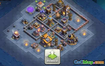 builder hall 10, builder/trophy/farming base layout #44483