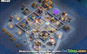 builder hall 10, builder/trophy/farming base layout #44537