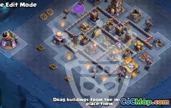 builder hall 10, builder/trophy/farming base layout #44538