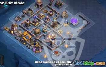 builder hall 10, builder/trophy/farming base layout #44545