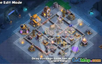 builder hall 10, builder/trophy/farming base layout #44546