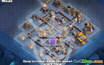 builder hall 10, builder/trophy/farming base layout #44552