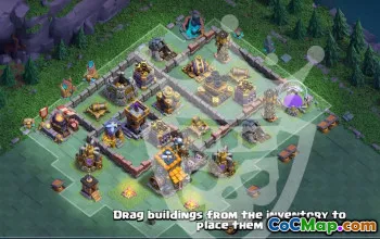 builder hall 10, builder/trophy/farming base layout #44679
