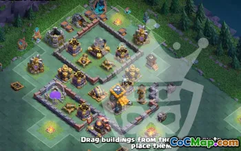 Top Clash of Clans Base Layouts with Link #44744