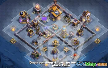 Best Clone Base Layout for CoC - Builder Hall 10 #44753