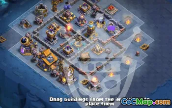 builder hall 10, builder/trophy/farming base layout #44754