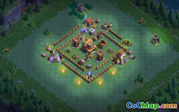 builder hall 4, builder/trophy/farming base layout #38819
