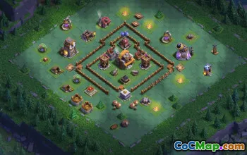 builder hall 5, builder/trophy/farming base layout #38179