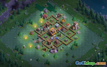 builder hall 5, builder/trophy/farming base layout #40238