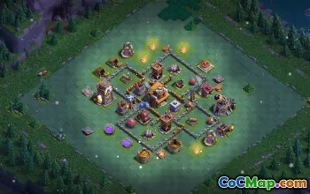 builder hall 5, builder/trophy/farming base layout #40913