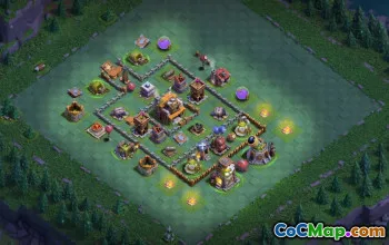 builder hall 5, builder/trophy/farming base layout #41146
