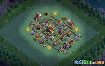 builder hall 5, builder/trophy/farming base layout #41152