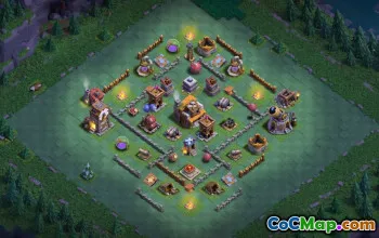 builder hall 5, builder/trophy/farming base layout #41172