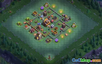 builder hall 5, builder/trophy/farming base layout #41726