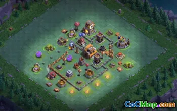 builder hall 5, builder/trophy/farming base layout #41729