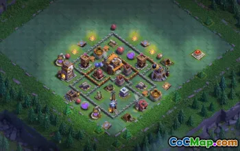 builder hall 5, builder/trophy/farming base layout #42807