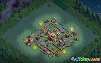 builder hall 5, builder/trophy/farming base layout #44074