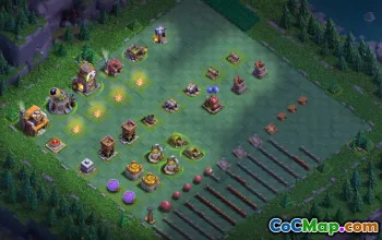 Top Clash of Clans Base Layouts for Builder Hall 5 #44213