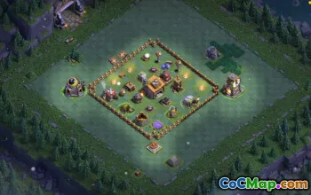 builder hall 6, builder/trophy/farming base layout #40548