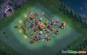 builder hall 6, builder/trophy/farming base layout #41547