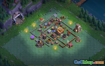 builder hall 6, builder/trophy/farming base layout #41576