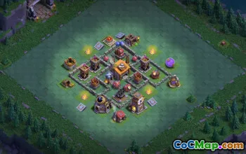 builder hall 6, builder/trophy/farming base layout #41616
