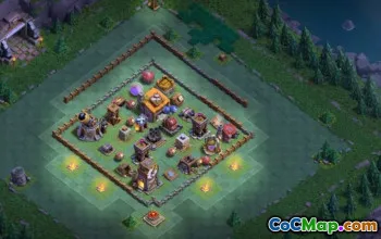 builder hall 6, builder/trophy/farming base layout #41874