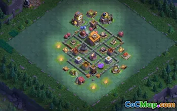Top Clash of Clans Base Layouts for Builder Hall 6 #44218
