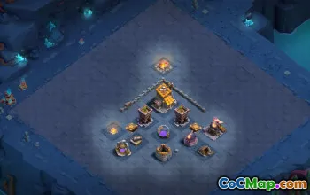 builder hall 6, builder/trophy/farming base layout #44222