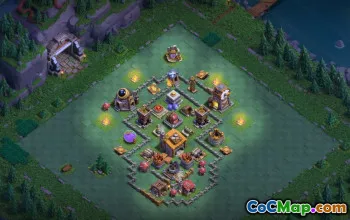 Top Clash of Clans Base Layouts for Builder Hall 6 #44389