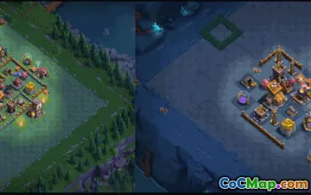 builder hall 7, builder/trophy/farming base layout #39138