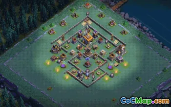 Top Clash of Clans Base Layouts for Builder Hall 8 #35140