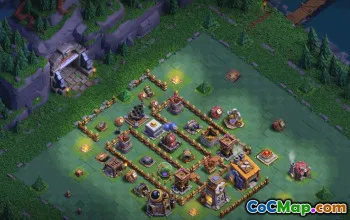 builder hall 8, builder/trophy/farming base layout #38307