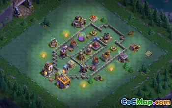 builder hall 8, builder/trophy/farming base layout #38779
