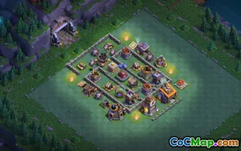 builder hall 8, builder/trophy/farming base layout #42441