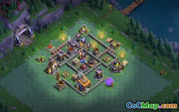 Top Clash of Clans Base Layouts for Builder Hall 8 #44405