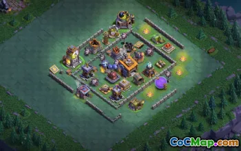Top Clash of Clans Builder Hall 8 Base Layouts #44409